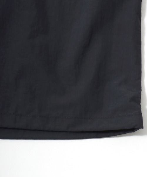 Dickies（ディッキーズ）の「2026SS Dickies/ディッキーズ オーバーサイズ ナイロンワッシャー ワンポイントロゴ 裾ドローコード 半袖 ワークシャツ（シャツ/ブラウス・メンズ・ブラック/カーキ・XL/M/L）」の11枚目の写真