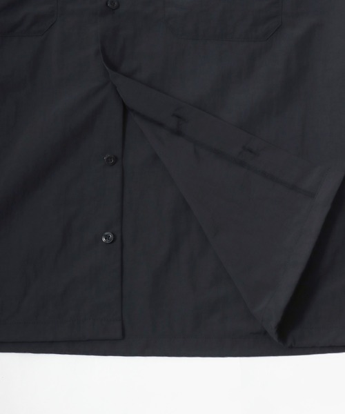 Dickies（ディッキーズ）の「2026SS Dickies/ディッキーズ オーバーサイズ ナイロンワッシャー ワンポイントロゴ 裾ドローコード 半袖 ワークシャツ（シャツ/ブラウス・メンズ・ブラック/カーキ・XL/M/L）」の14枚目の写真
