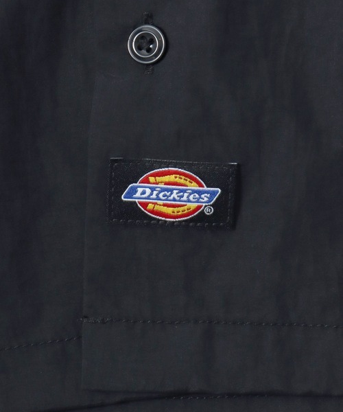 Dickies（ディッキーズ）の「2026SS Dickies/ディッキーズ オーバーサイズ ナイロンワッシャー ワンポイントロゴ 裾ドローコード 半袖 ワークシャツ（シャツ/ブラウス・メンズ・ブラック/カーキ・XL/M/L）」の15枚目の写真