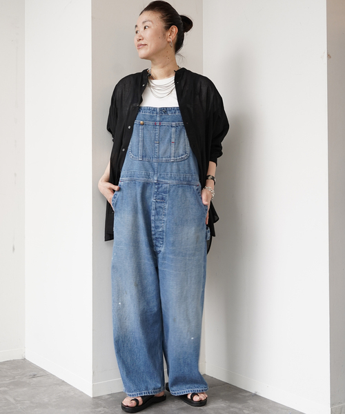 JOURNAL STANDARD LUXE(ジャーナルスタンダード ラックス)の「12OZデニム ペインターオーバーオール(その他パンツ・レディース・ブルー・FREE)」の2枚目の写真