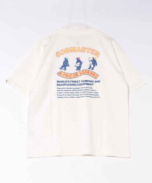 ムラサキスポーツ（ムラサキスポーツ）の「【ムラサキスポーツ限定】COBMASTER/コブマスター 半袖 Tシャツ A PAC IN LEISURE TEE 81907900（Tシャツ/カットソー・メンズ・ホワイト/ベージュ/スミクロ・M/L/XL）」の20枚目の写真