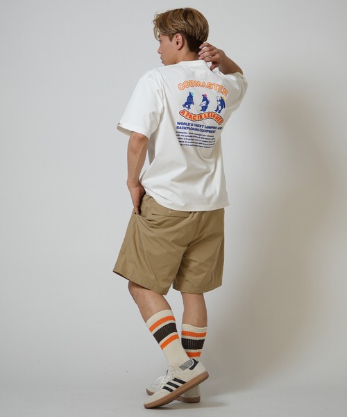 ムラサキスポーツ（ムラサキスポーツ）の「【ムラサキスポーツ限定】COBMASTER/コブマスター 半袖 Tシャツ A PAC IN LEISURE TEE 81907900（Tシャツ/カットソー・メンズ・ホワイト/ベージュ/スミクロ・M/L/XL）」の9枚目の写真