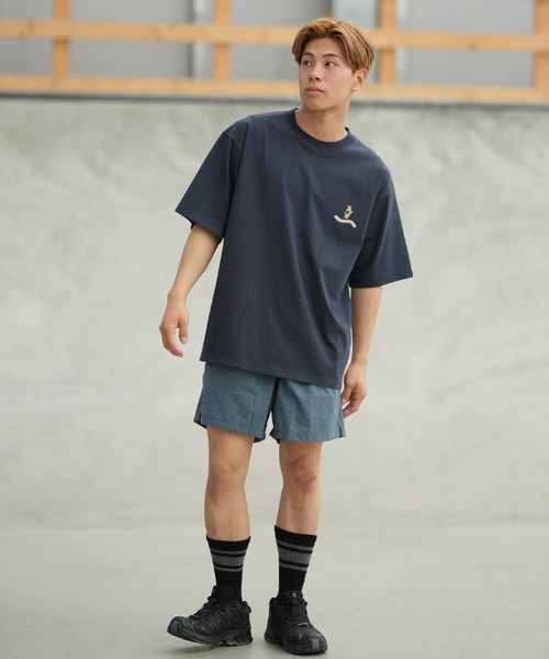 ムラサキスポーツ（ムラサキスポーツ）の「【ムラサキスポーツ限定】COBMASTER/コブマスター 半袖 Tシャツ A PAC IN LEISURE TEE 81907900（Tシャツ/カットソー・メンズ・ホワイト/ベージュ/スミクロ・M/L/XL）」の12枚目の写真