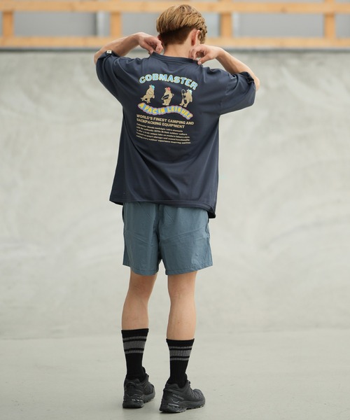 ムラサキスポーツ（ムラサキスポーツ）の「【ムラサキスポーツ限定】COBMASTER/コブマスター 半袖 Tシャツ A PAC IN LEISURE TEE 81907900（Tシャツ/カットソー・メンズ・ホワイト/ベージュ/スミクロ・M/L/XL）」の13枚目の写真
