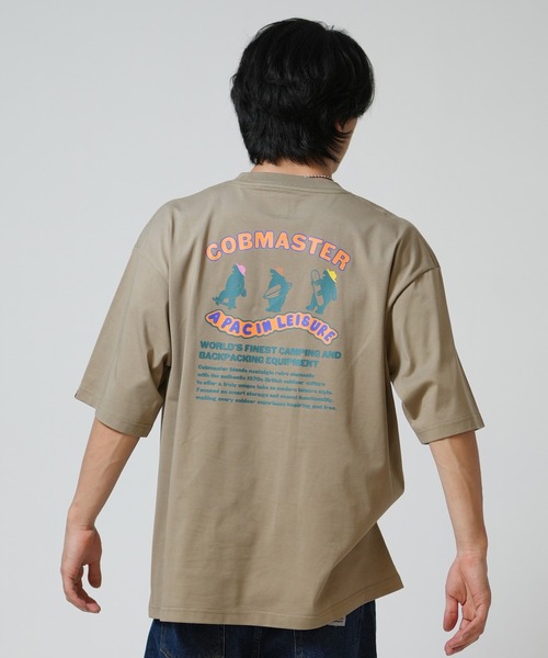 ムラサキスポーツ（ムラサキスポーツ）の「【ムラサキスポーツ限定】COBMASTER/コブマスター 半袖 Tシャツ A PAC IN LEISURE TEE 81907900（Tシャツ/カットソー・メンズ・ホワイト/ベージュ/スミクロ・M/L/XL）」の17枚目の写真