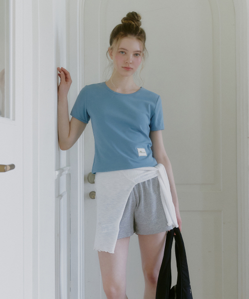 MICANE(ミケーネ)の「キュロレミニレースTシャツ(Tシャツ/カットソー・レディース・ホワイト/ブルー/オリーブ・SMALL/MEDIUM/LARGE/X-LARGE)」の11枚目の写真