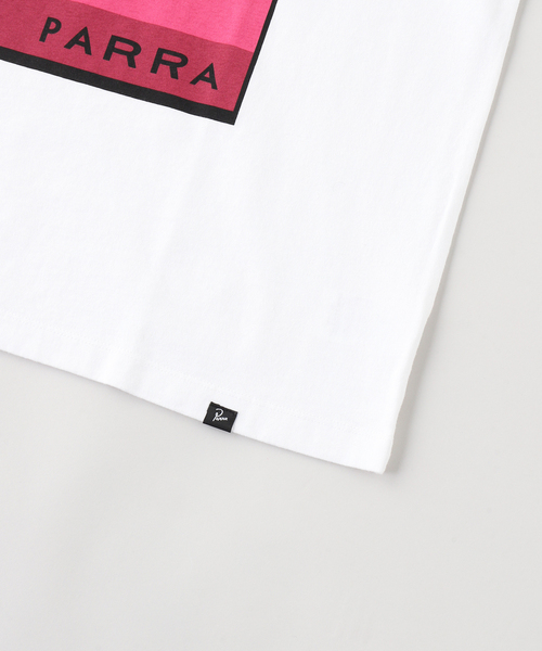 By Parra(バイパラ)の「by Parra Ping ponged t-shirt(Tシャツ/カットソー・メンズ・ホワイト・LARGE/MEDIUM)」の3枚目の写真