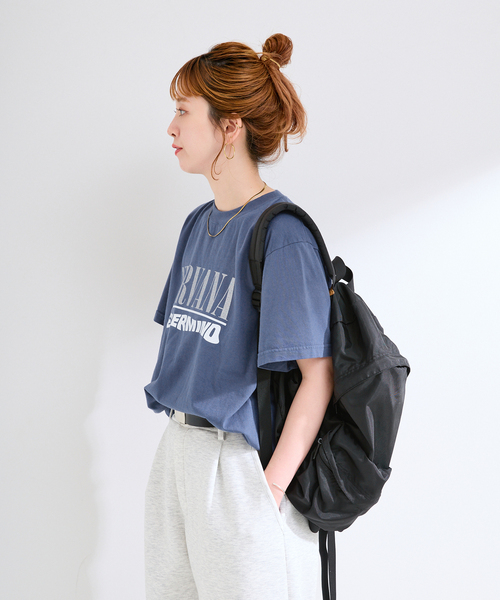 B.C STOCK（ベーセーストック）の「GOOD ROCK SPEED / グッドロックスピード NIRVANA Tshirts（Tシャツ/カットソー・レディース・ブルー・FREE）」の16枚目の写真