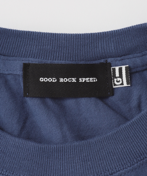 B.C STOCK（ベーセーストック）の「GOOD ROCK SPEED / グッドロックスピード NIRVANA Tshirts（Tシャツ/カットソー・レディース・ブルー・FREE）」の5枚目の写真