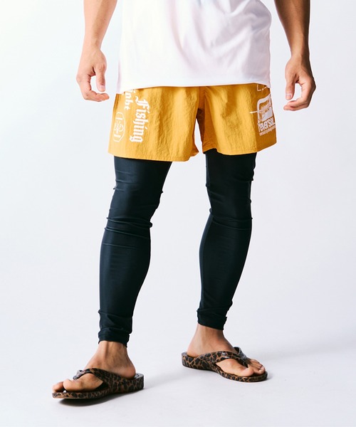 reversal.dogi.design.works(リバーサル・ドーギ・デザイン・ワークス)の「<reversal/リバーサル>FF NYLON PANTS ファイト フィッシング ナイロン ショーツ(その他パンツ・メンズ・カモフラージュ/オレンジ/ブルー/ターコイズブルー/ブラック・M/L/XL)」の4枚目の写真