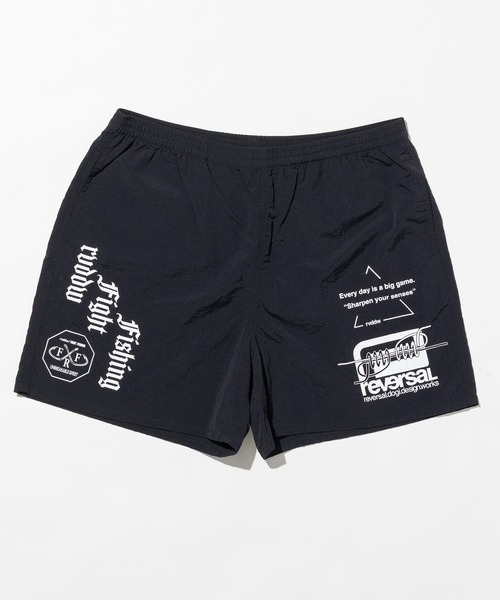 reversal.dogi.design.works(リバーサル・ドーギ・デザイン・ワークス)の「<reversal/リバーサル>FF NYLON PANTS ファイト フィッシング ナイロン ショーツ(その他パンツ・メンズ・カモフラージュ/オレンジ/ブルー/ターコイズブルー/ブラック・M/L/XL)」の6枚目の写真