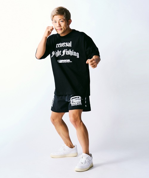 reversal.dogi.design.works(リバーサル・ドーギ・デザイン・ワークス)の「<reversal/リバーサル>FF NYLON PANTS ファイト フィッシング ナイロン ショーツ(その他パンツ・メンズ・カモフラージュ/オレンジ/ブルー/ターコイズブルー/ブラック・M/L/XL)」の9枚目の写真