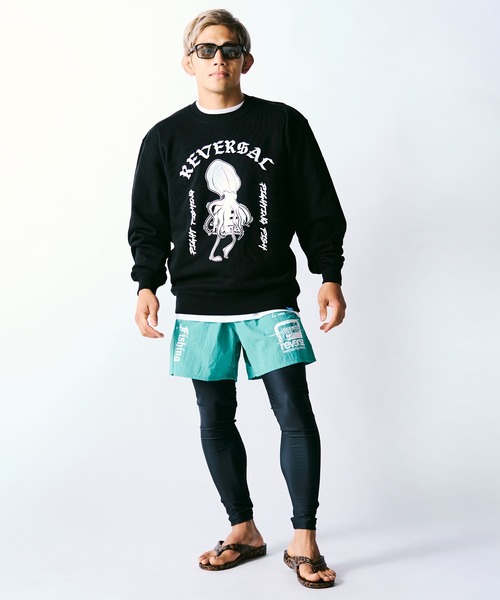 reversal.dogi.design.works(リバーサル・ドーギ・デザイン・ワークス)の「<reversal/リバーサル>FF NYLON PANTS ファイト フィッシング ナイロン ショーツ(その他パンツ・メンズ・カモフラージュ/オレンジ/ブルー/ターコイズブルー/ブラック・M/L/XL)」の14枚目の写真