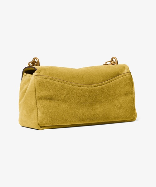 MICHAEL KORS(マイケルコース)の「BRYANT スエード コンバーチブル ショルダーバッグ スモール(ショルダーバッグ・レディース・イエロー系・FREE)」の4枚目の写真