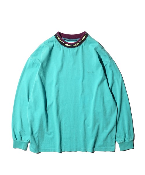 MAUI and Sons（マウイアンドサンズ）の「Maui & Sons / Spirit wave LS Tee（Tシャツ/カットソー・メンズ・ターコイズブルー/ネイビー/オレンジ/ブラック・SMALL/MEDIUM/LARGE）」の3枚目の写真