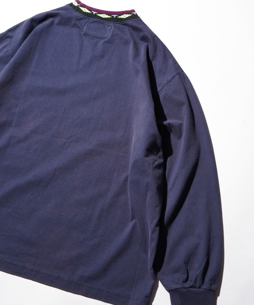 MAUI and Sons（マウイアンドサンズ）の「Maui & Sons / Spirit wave LS Tee（Tシャツ/カットソー・メンズ・ターコイズブルー/ネイビー/オレンジ/ブラック・SMALL/MEDIUM/LARGE）」の18枚目の写真
