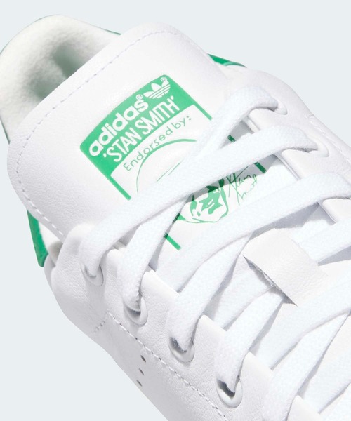 adidas(アディダス)の「オリジナルス スタンスミスゴルフ フルグレインレザー【adidas Golf/アディダスゴルフ】(スニーカー・メンズ・ホワイト×グリーン・22.5cm/23.5cm/24.5cm/25.5cm/26.5cm/27.5cm/28.5cm/23.0cm/24.0cm/25.0cm/26.0cm/27.0cm/28.0cm/29.0cm/22.0cm)」の7枚目の写真