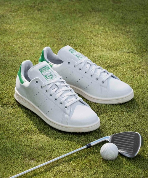 adidas(アディダス)の「オリジナルス スタンスミスゴルフ フルグレインレザー【adidas Golf/アディダスゴルフ】(スニーカー・メンズ・ホワイト×グリーン・22.5cm/23.5cm/24.5cm/25.5cm/26.5cm/27.5cm/28.5cm/23.0cm/24.0cm/25.0cm/26.0cm/27.0cm/28.0cm/29.0cm/22.0cm)」の11枚目の写真
