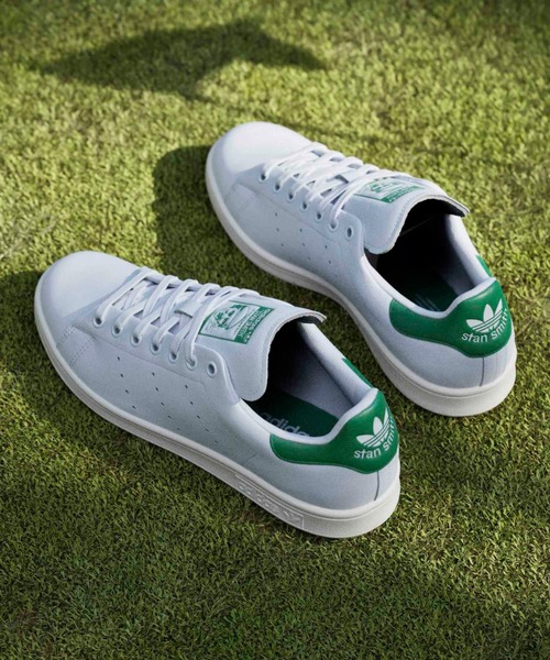 adidas(アディダス)の「オリジナルス スタンスミスゴルフ フルグレインレザー【adidas Golf/アディダスゴルフ】(スニーカー・メンズ・ホワイト×グリーン・22.5cm/23.5cm/24.5cm/25.5cm/26.5cm/27.5cm/28.5cm/23.0cm/24.0cm/25.0cm/26.0cm/27.0cm/28.0cm/29.0cm/22.0cm)」の14枚目の写真