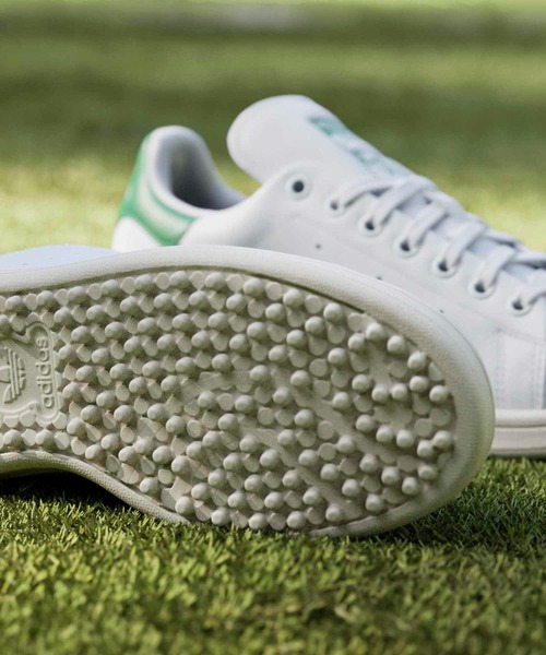 adidas(アディダス)の「オリジナルス スタンスミスゴルフ フルグレインレザー【adidas Golf/アディダスゴルフ】(スニーカー・メンズ・ホワイト×グリーン・22.5cm/23.5cm/24.5cm/25.5cm/26.5cm/27.5cm/28.5cm/23.0cm/24.0cm/25.0cm/26.0cm/27.0cm/28.0cm/29.0cm/22.0cm)」の15枚目の写真