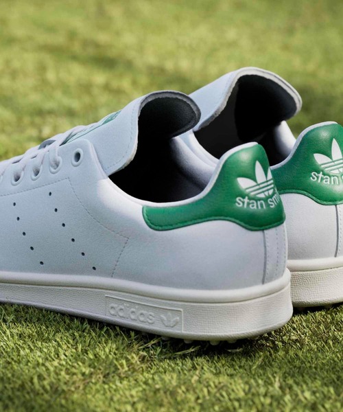 adidas(アディダス)の「オリジナルス スタンスミスゴルフ フルグレインレザー【adidas Golf/アディダスゴルフ】(スニーカー・メンズ・ホワイト×グリーン・22.5cm/23.5cm/24.5cm/25.5cm/26.5cm/27.5cm/28.5cm/23.0cm/24.0cm/25.0cm/26.0cm/27.0cm/28.0cm/29.0cm/22.0cm)」の16枚目の写真
