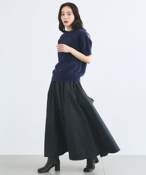 BARNYARDSTORM(バンヤードストーム)の「BARNYARDSTORM / タフタドラマティックスカート / JAPAN FABRIC【撥水】(スカート・レディース・ブラック/ブラウン・S/M)」の16枚目の写真