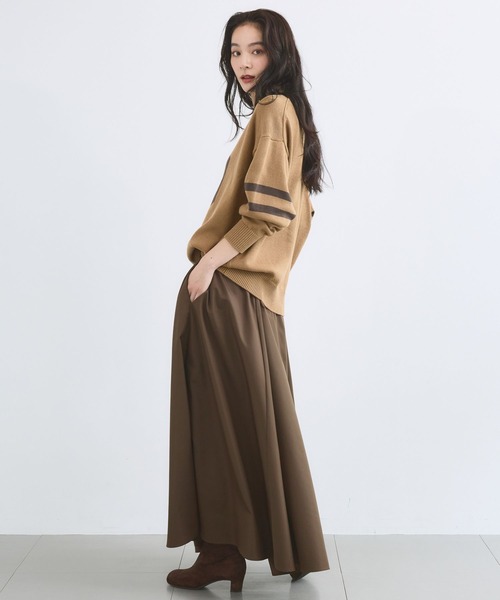 BARNYARDSTORM(バンヤードストーム)の「BARNYARDSTORM / タフタドラマティックスカート / JAPAN FABRIC【撥水】(スカート・レディース・ブラック/ブラウン・S/M)」の14枚目の写真