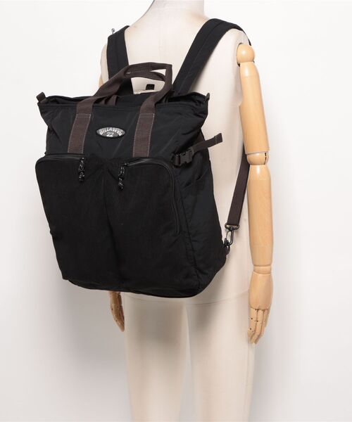 BILLABONG(ビラボン)の「BILLABONG メンズ COVE TOTE BAG バックパック/リュック 【2026年秋冬モデル】/ビラボン(バックパック/リュック・メンズ・ブラック/カーキ・FREE)」の6枚目の写真