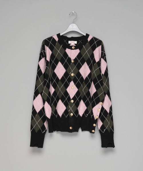 DIAMOND SCRAPED CARDIGAN（カーディガン/ボレロ）｜MASU（エム
