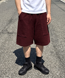 UNDEROFF（アンダーオフ）の「ローカットアウトポケットバミューダパンツバーガンディ（その他パンツ）」