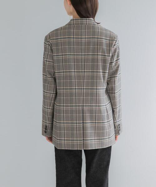 URBAN RESEARCH ROSSO WOMEN(アーバンリサーチ ロッソ)の「チェックテーラードフォルムジャケット(その他アウター・レディース・ブルー系その他/ベージュ系その他・36/38)」の10枚目の写真