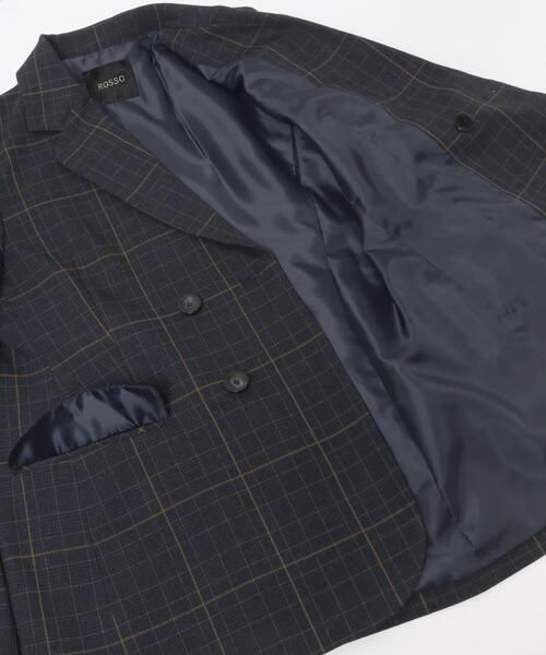 URBAN RESEARCH ROSSO WOMEN(アーバンリサーチ ロッソ)の「チェックテーラードフォルムジャケット(その他アウター・レディース・ブルー系その他/ベージュ系その他・36/38)」の22枚目の写真