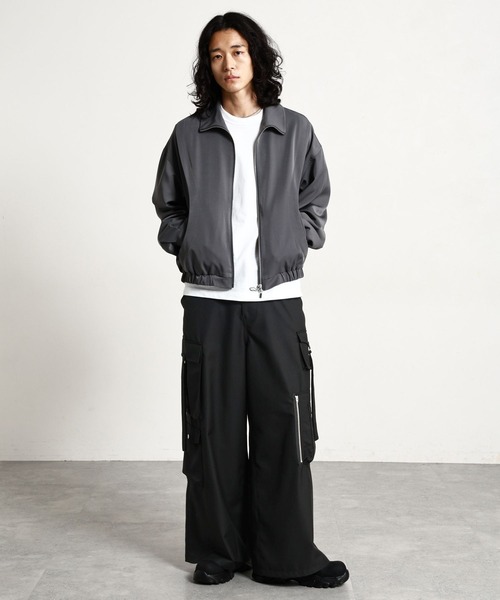 RAGEBLUE(レイジブルー)の「MULTI-POCKET PARACHUTE PANTS/マルチポケットパラシュートパンツ(カーゴパンツ・メンズ・ダークグレー/ブラック・LARGE/MEDIUM)」の18枚目の写真