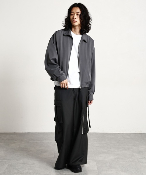 RAGEBLUE(レイジブルー)の「MULTI-POCKET PARACHUTE PANTS/マルチポケットパラシュートパンツ(カーゴパンツ・メンズ・ダークグレー/ブラック・LARGE/MEDIUM)」の19枚目の写真