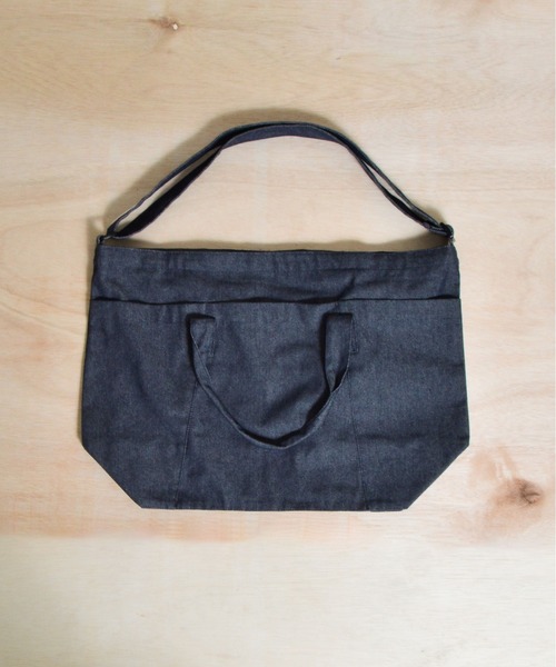 Sunny Smith(サニースミス)の「【SUNNY SMITH】OGロゴ刺繍デニムボストンバック(ボストンバッグ・メンズ・ネイビー・FREE)」の5枚目の写真