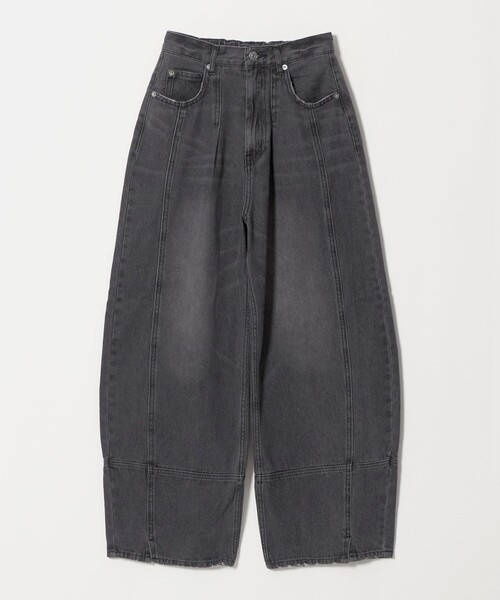CITEN(シテン)の「<CITEN>デニムコクーンパンツ(デニムパンツ・レディース・ダークグレー/ライトブルー・M/S)」の9枚目の写真