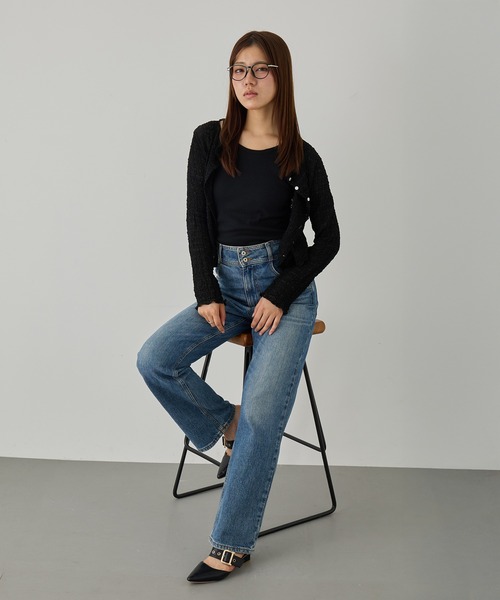 MAGASIN DE MODE Chou Chou（マガジンデモードシュシュ）の「【MAGASIN DE MODE Chou Chou】シアーブラウス SNF（シャツ/ブラウス・レディース・ブラウン/ブラック/アイボリー・FREE）」の10枚目の写真