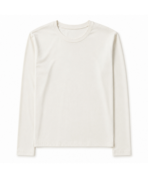 KIMDOH(キムド)の「ソーレン モーダルセミオーバーフィットトップス(Tシャツ/カットソー・レディース・チャコール/アイボリー/バーガンディー・FREE)」の1枚目の写真