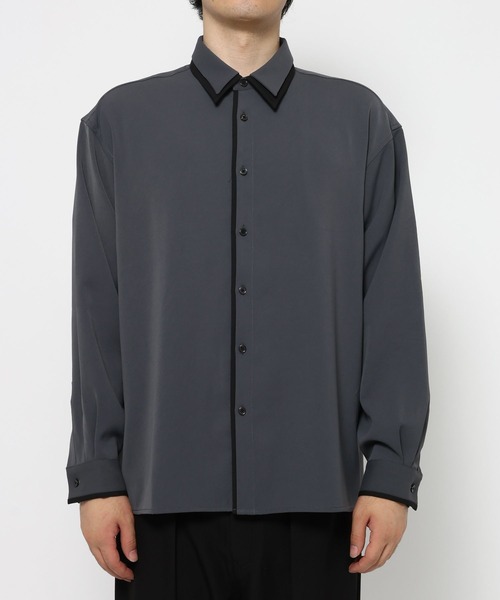 RAGEBLUE(レイジブルー)の「COLLAR LAYERED SHIRTS/襟レイヤードシャツ(シャツ/ブラウス・メンズ・ホワイト/グレー・MEDIUM/LARGE)」の20枚目の写真