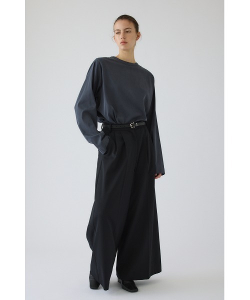 RIM.ARK(リムアーク)の「Hakama PT(ハカマ パンツ)(その他パンツ・レディース・ダークブラウン/ブラック・36/38)」の5枚目の写真