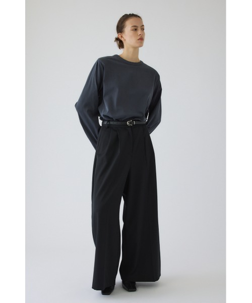 RIM.ARK(リムアーク)の「Hakama PT(ハカマ パンツ)(その他パンツ・レディース・ダークブラウン/ブラック・36/38)」の6枚目の写真