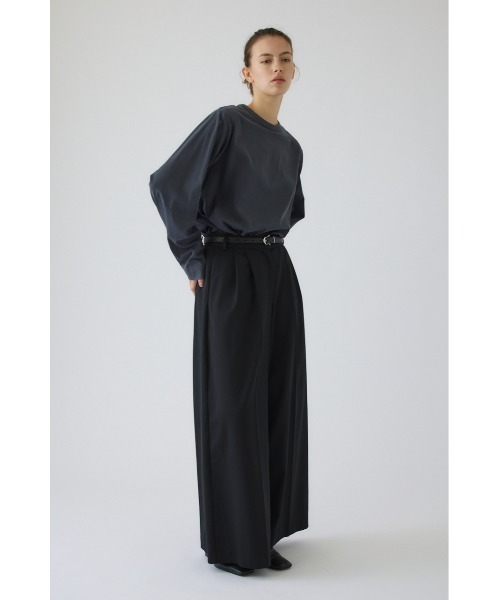 RIM.ARK(リムアーク)の「Hakama PT(ハカマ パンツ)(その他パンツ・レディース・ダークブラウン/ブラック・36/38)」の8枚目の写真