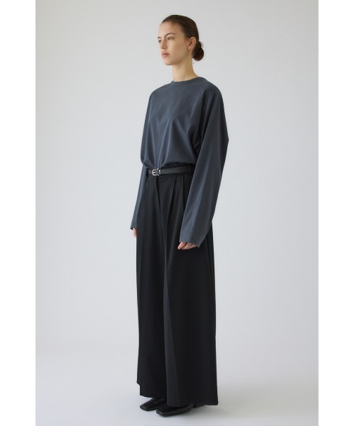 RIM.ARK(リムアーク)の「Hakama PT(ハカマ パンツ)(その他パンツ・レディース・ダークブラウン/ブラック・36/38)」の10枚目の写真