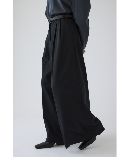RIM.ARK(リムアーク)の「Hakama PT(ハカマ パンツ)(その他パンツ・レディース・ダークブラウン/ブラック・36/38)」の11枚目の写真