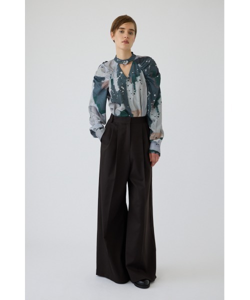 RIM.ARK(リムアーク)の「Hakama PT(ハカマ パンツ)(その他パンツ・レディース・ダークブラウン/ブラック・36/38)」の16枚目の写真