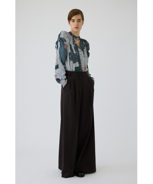 RIM.ARK(リムアーク)の「Hakama PT(ハカマ パンツ)(その他パンツ・レディース・ダークブラウン/ブラック・36/38)」の18枚目の写真