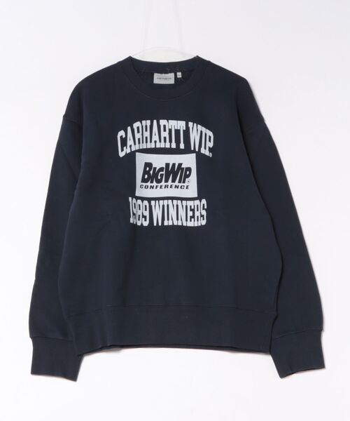 Carhartt（カーハート）の「Carhartt/カーハート 1989 WINNERS SWEAT スウェット I037278-26FW（スウェット・メンズ・ダークグレー/ダークネイビー/アッシュグレー・S/M/L/XL）」の3枚目の写真