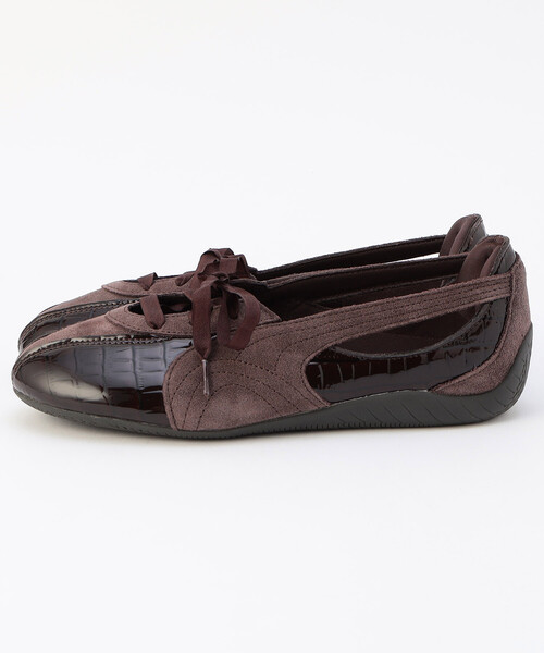 FREAK'S STORE（フリークスストア）の「PUMA/プーマ SPEEDCAT BALLET NOVA CROC WNS[23.5cm～24.5cm展開]/スピードキャット バレエ ノヴァ クロック ウィメンズ（スニーカー・レディース・ブラウン・24.5cm/24.0cm/23.5cm）」の3枚目の写真