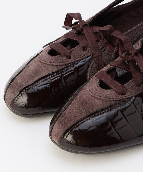 FREAK'S STORE（フリークスストア）の「PUMA/プーマ SPEEDCAT BALLET NOVA CROC WNS[23.5cm～24.5cm展開]/スピードキャット バレエ ノヴァ クロック ウィメンズ（スニーカー・レディース・ブラウン・24.5cm/24.0cm/23.5cm）」の6枚目の写真