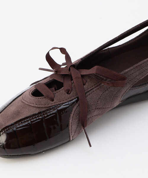 FREAK'S STORE（フリークスストア）の「PUMA/プーマ SPEEDCAT BALLET NOVA CROC WNS[23.5cm～24.5cm展開]/スピードキャット バレエ ノヴァ クロック ウィメンズ（スニーカー・レディース・ブラウン・24.5cm/24.0cm/23.5cm）」の7枚目の写真
